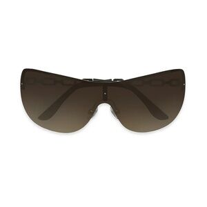 Sophia Vergara x Foster Grant Chainlink Brown Sunglasses